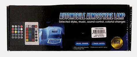 4 LED DE COLORES PARA AUTO PROGRAMABLE