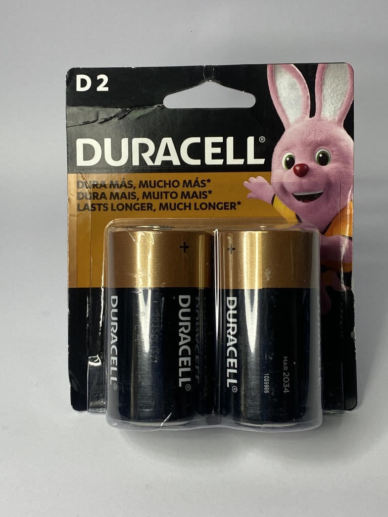 DURACELL PACK  D2