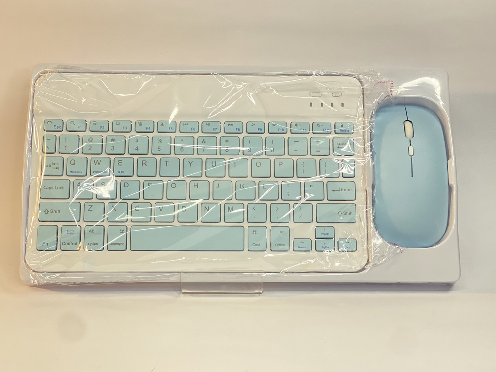 TECLADO + MOUSE BLUETOOTH KIT