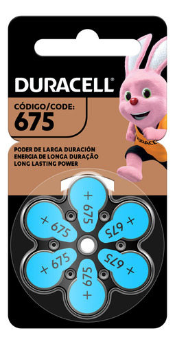 PILAS DURACELL  +675