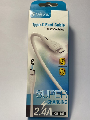[AA46UBI] CABLE IPHONE - TIPO C SUPER CHARGING