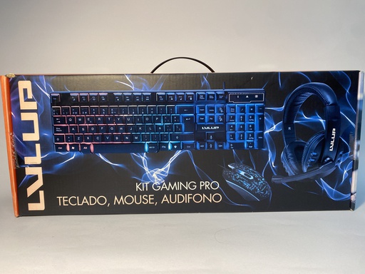 [42007] KIT GAMING PRO TECLADO/ MOUSE/ AUDIFONO9V