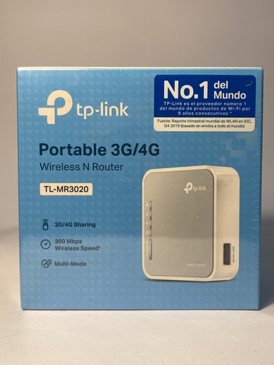 [1825] TP-LINK ROUTER PORTABLE 3G/4G TL-MR3020