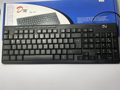 [20082] TECLADO USB DM-401