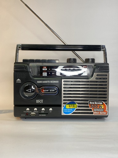 [2477] RADIO CASSETTE IRT