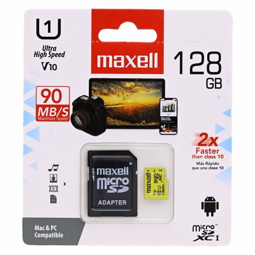 [4257] MEMORIA MICRO SD 128GB  MAXELL